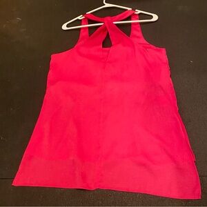 Pink BCBG Maxazria racerback tank